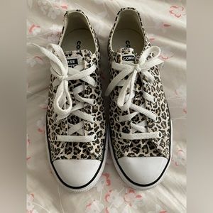 Leopard Converse Sneakers
